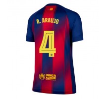 Barcelona Ronald Araujo #4 Koszulka Podstawowa damskie 2025-26 Krótki Rękaw